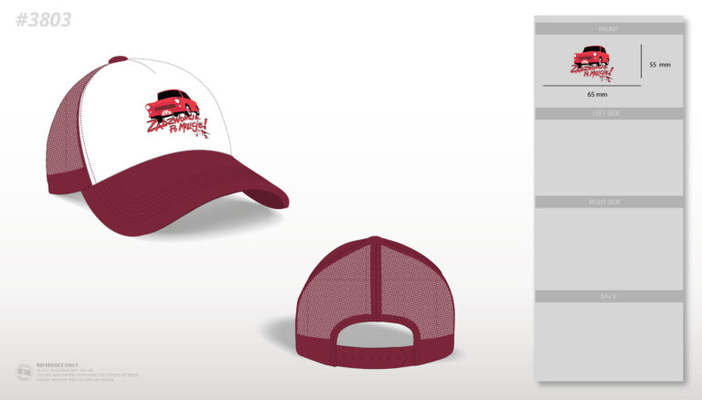 Czapka z daszkiem zdzwońcie po milicję z kultowym trabantem