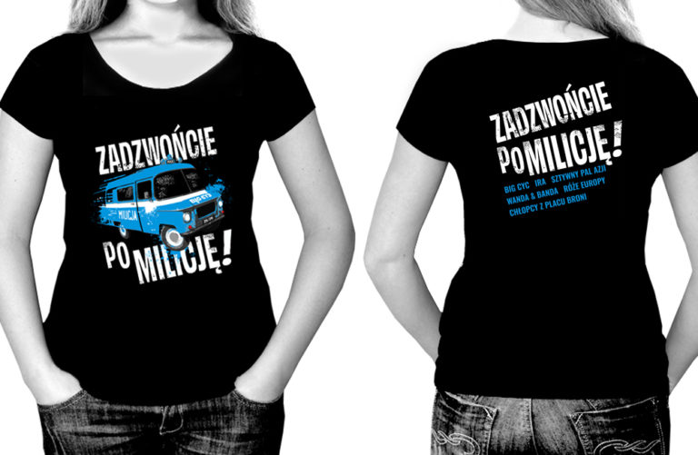 Nowość! Koszulka Nyska- Zadzwońcie po milicję 2025/2026 - Damska