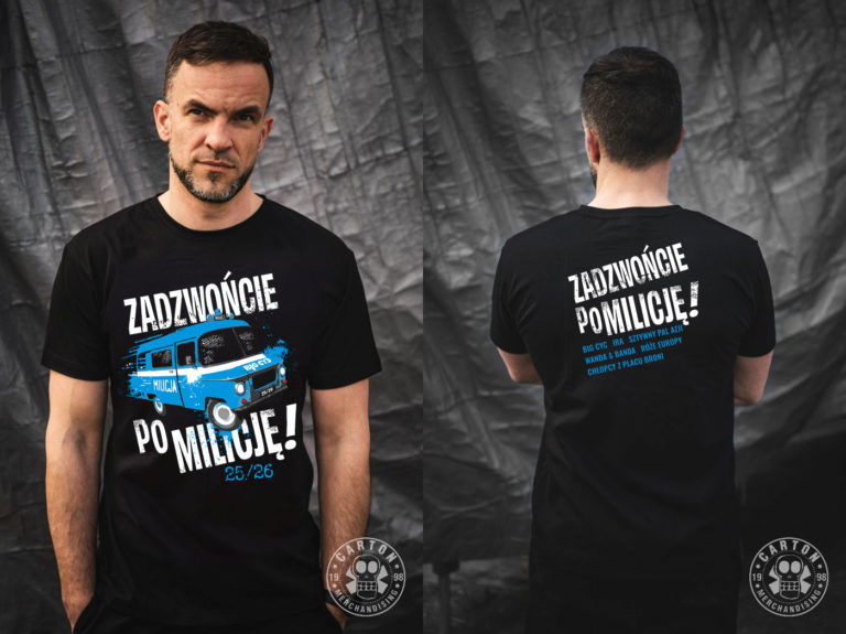 Nowość! Koszulka Nyska- Zadzwońcie po milicję 2025/2026 - Męska