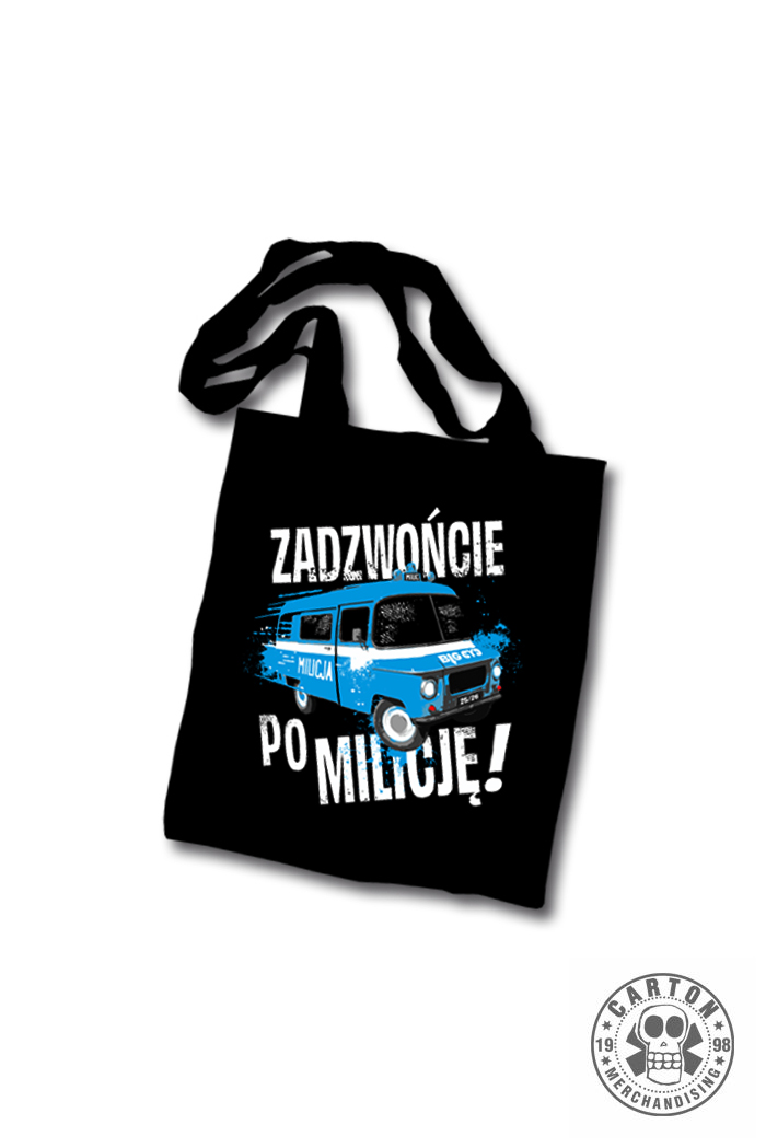 Nowa torba BIG CYC - Zadzwońcie po milicję! Niebieska nyska